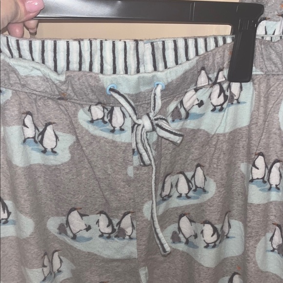 Munki Munki flannel penguin print Pajamas - Gray size XL - Picture 8 of 13